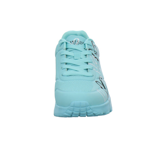 Skechers UNO GOLDCROWN KIDS Halbschuhe türkis - 360° Ansicht