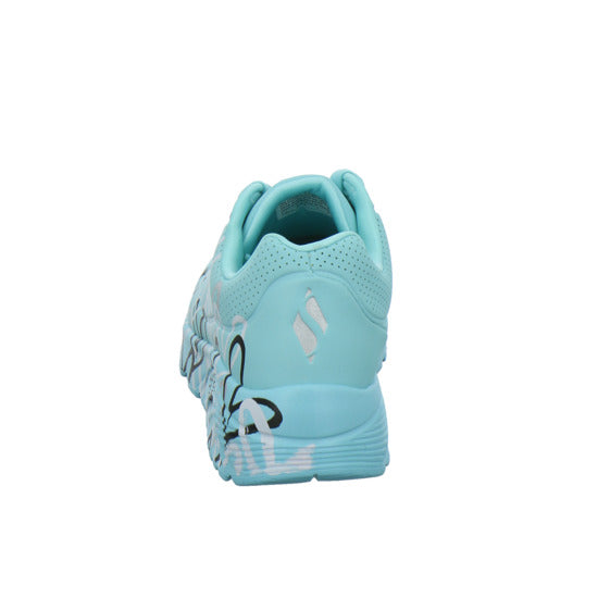 Skechers UNO GOLDCROWN KIDS Halbschuhe türkis - 360° Ansicht