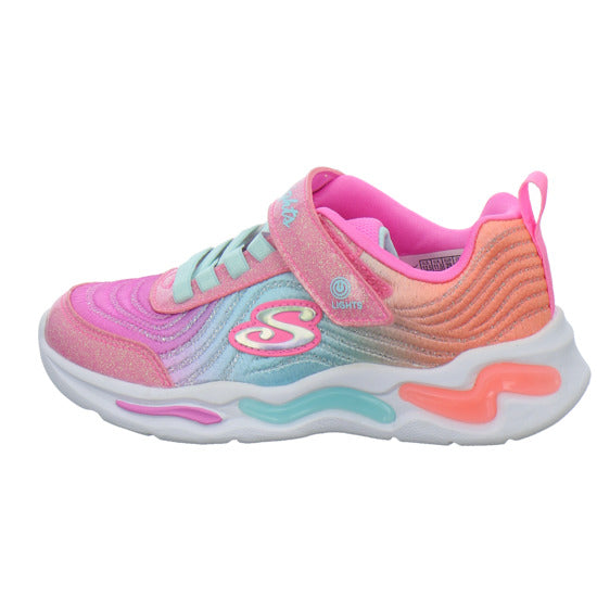 Skechers S LIGHTS OMBRE EXPRESS Halbschuhe Pink - 360° Ansicht