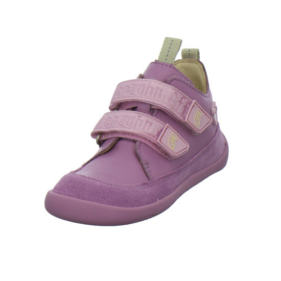 Affenzahn Leder Buddy Halbschuhe Rosa - 360° Ansicht