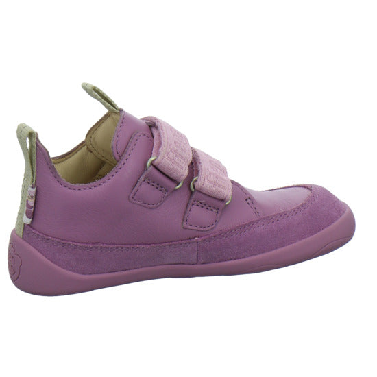 Affenzahn Leder Buddy Halbschuhe Rosa - 360° Ansicht