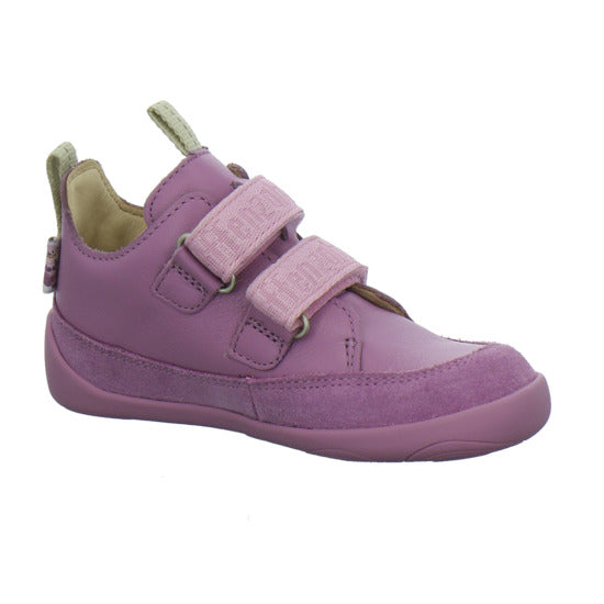 Affenzahn Leder Buddy Halbschuhe Rosa - 360° Ansicht