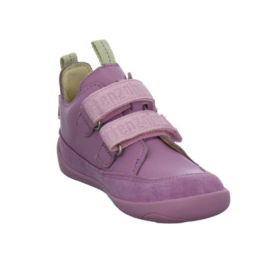 Affenzahn Leder Buddy Halbschuhe Rosa - 360° Ansicht