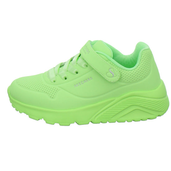 Skechers UNO LITE Halbschuhe Hellgrün - 360° Ansicht
