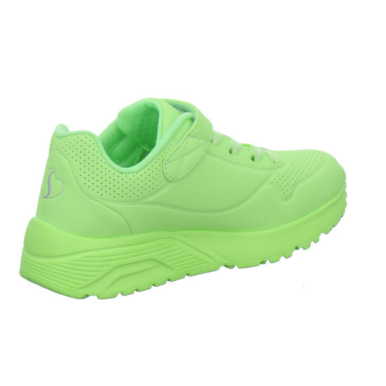 Skechers UNO LITE Halbschuhe Hellgrün - 360° Ansicht