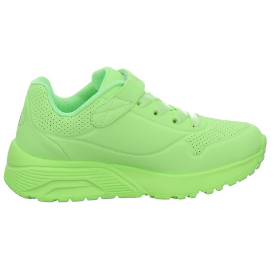 Skechers UNO LITE Halbschuhe Hellgrün - 360° Ansicht