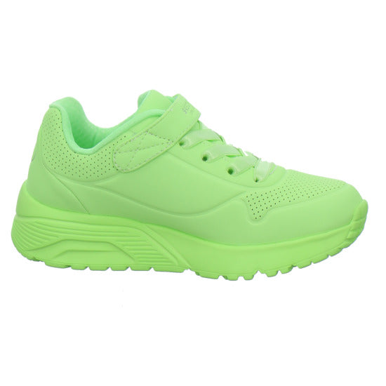 Skechers UNO LITE Halbschuhe Hellgrün - 360° Ansicht