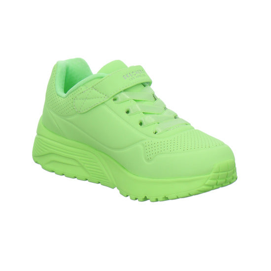 Skechers UNO LITE Halbschuhe Hellgrün - 360° Ansicht