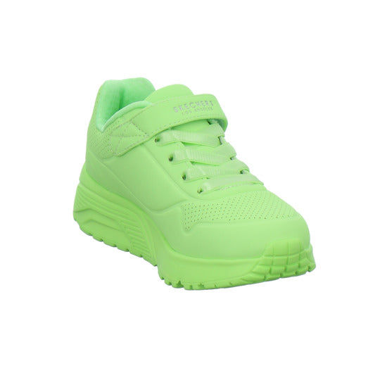 Skechers UNO LITE Halbschuhe Hellgrün - 360° Ansicht