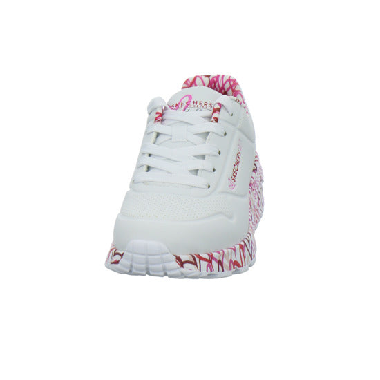 Skechers UNO GOLDCROWN KIDS Halbschuhe Weiß-kombi - 360° Ansicht