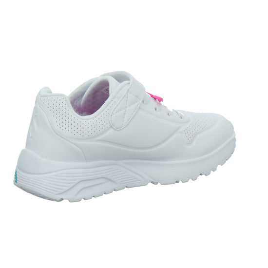 Skechers Halbschuhe Mädchen UNO LITE Weiß-kombi