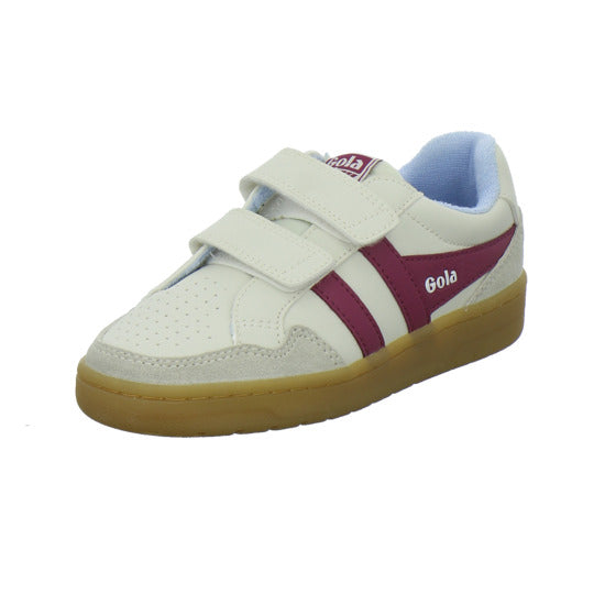 Gola Halbschuhe Mädchen Eagle Strap Weiß-kombi
