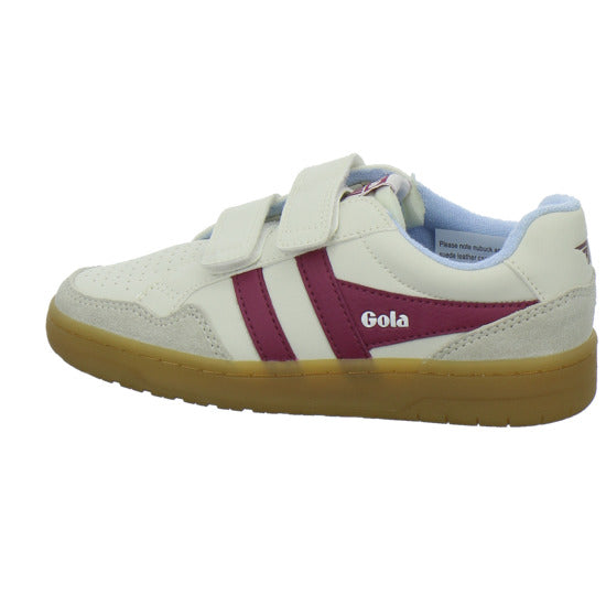 Gola Halbschuhe Mädchen Eagle Strap Weiß-kombi