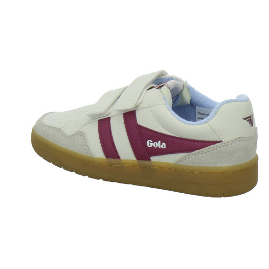Gola Halbschuhe Mädchen Eagle Strap Weiß-kombi