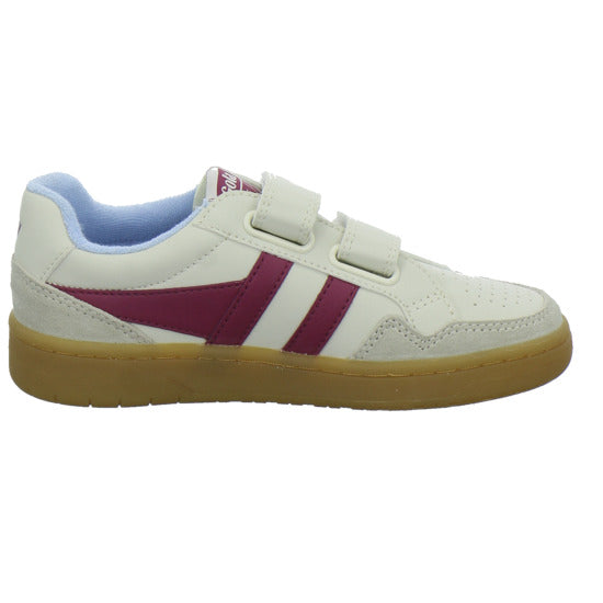 Gola Halbschuhe Mädchen Eagle Strap Weiß-kombi