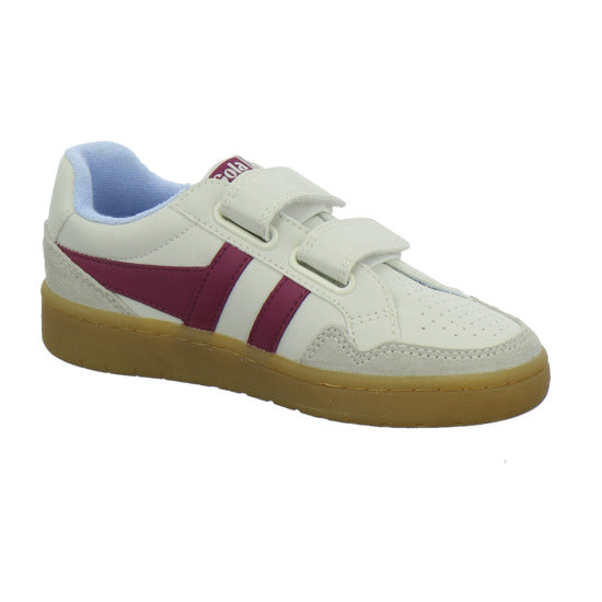 Gola Halbschuhe Mädchen Eagle Strap Weiß-kombi