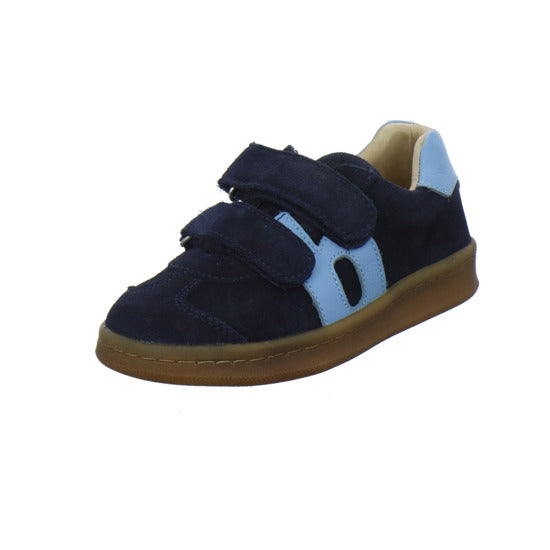 Bisgaard Halbschuhe Blau-kombi - 360° Ansicht