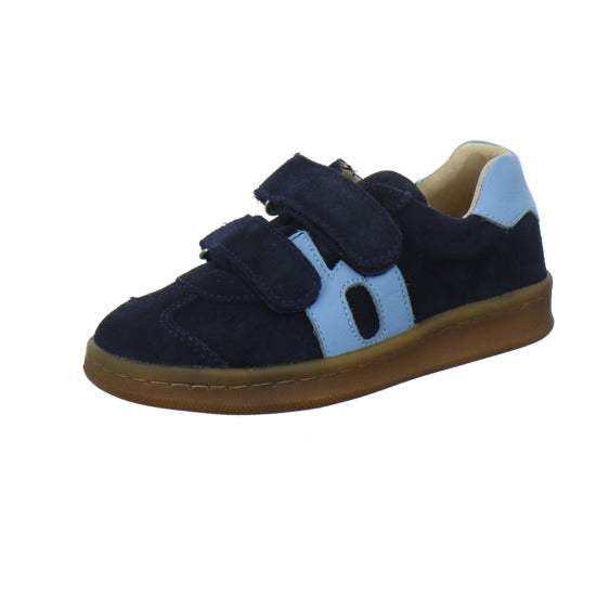 Bisgaard Halbschuhe Blau-kombi - 360° Ansicht