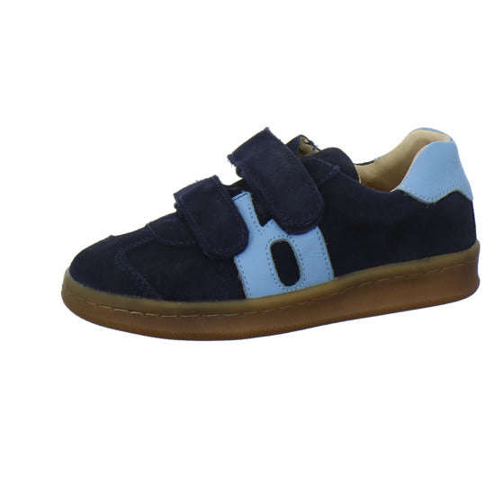 Bisgaard Halbschuhe Blau-kombi - 360° Ansicht