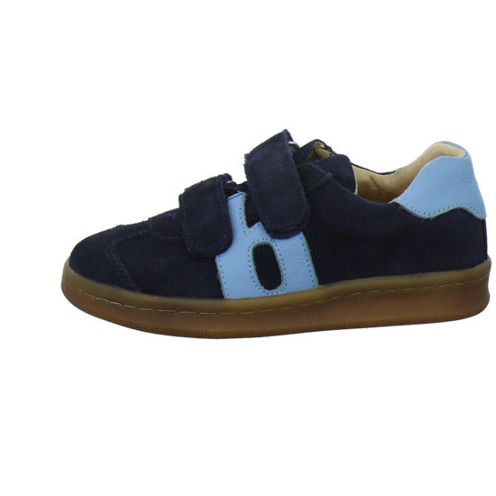 Bisgaard Halbschuhe Blau-kombi - 360° Ansicht