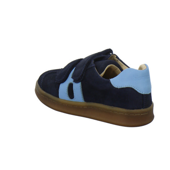 Bisgaard Halbschuhe Blau-kombi - 360° Ansicht
