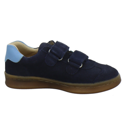 Bisgaard Halbschuhe Blau-kombi - 360° Ansicht