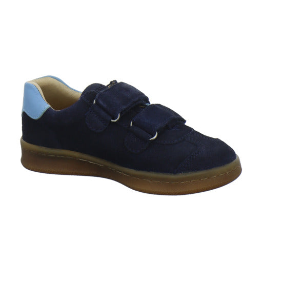 Bisgaard Halbschuhe Blau-kombi - 360° Ansicht