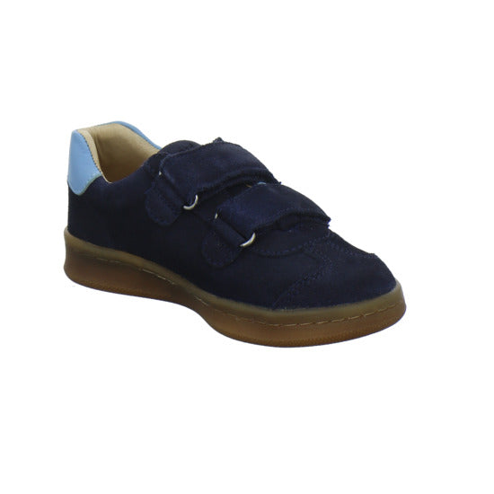 Bisgaard Halbschuhe Blau-kombi - 360° Ansicht