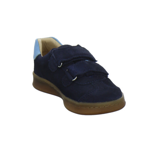 Bisgaard Halbschuhe Blau-kombi - 360° Ansicht