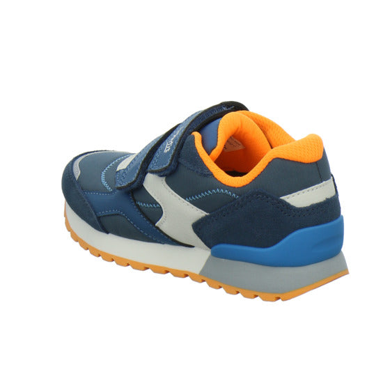 Superfit Dash Halbschuhe Blau-kombi - 360° Ansicht