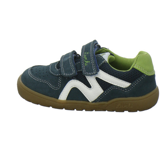 Lurchi Jamin Barefoot Halbschuhe Blau-kombi - 360° Ansicht