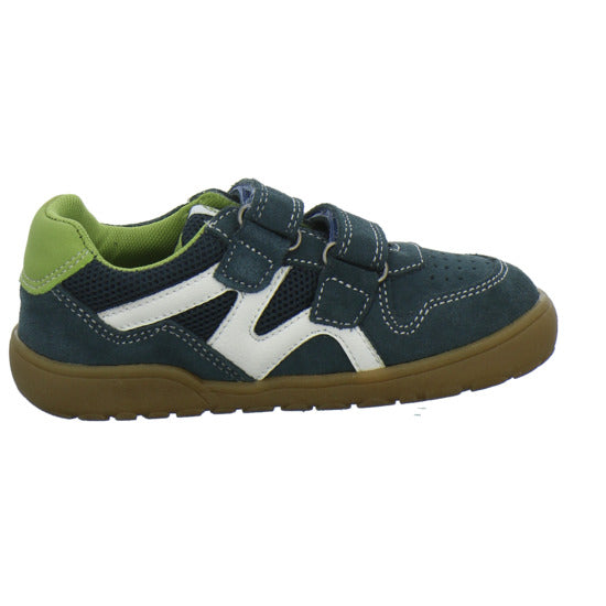 Lurchi Jamin Barefoot Halbschuhe Blau-kombi - 360° Ansicht