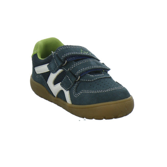 Lurchi Jamin Barefoot Halbschuhe Blau-kombi - 360° Ansicht