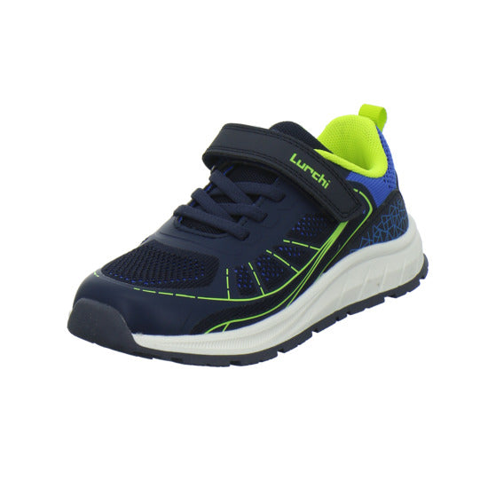 Lurchi Aito Halbschuhe Blau-kombi - 360° Ansicht