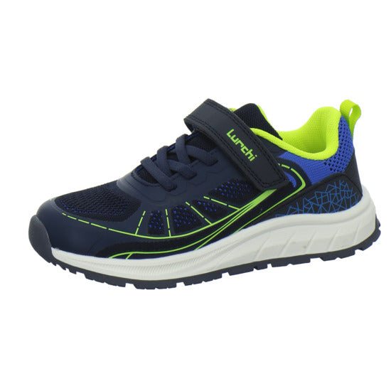 Lurchi Aito Halbschuhe Blau-kombi - 360° Ansicht
