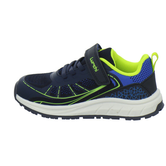 Lurchi Aito Halbschuhe Blau-kombi - 360° Ansicht