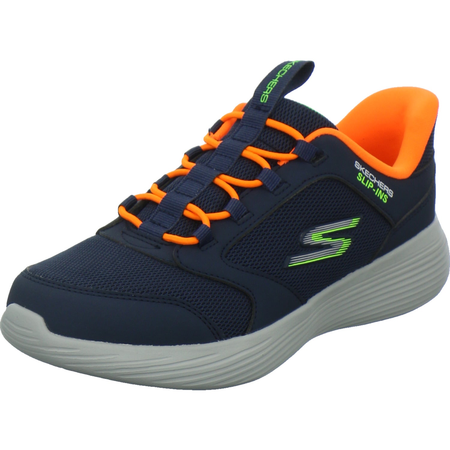 Skechers Halbschuhe Jungen SLIP INS GO RUN Blau-kombi
