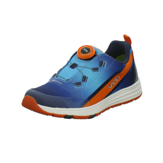 Vado Halbschuhe Jungen Sky Blau-kombi