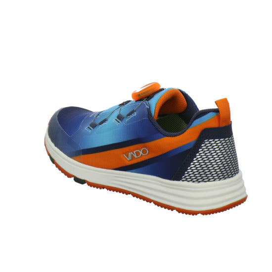 Vado Halbschuhe Jungen Sky Blau-kombi