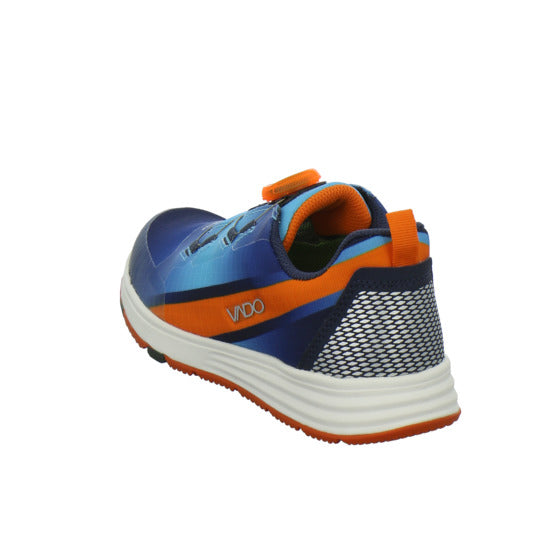 Vado Halbschuhe Jungen Sky Blau-kombi