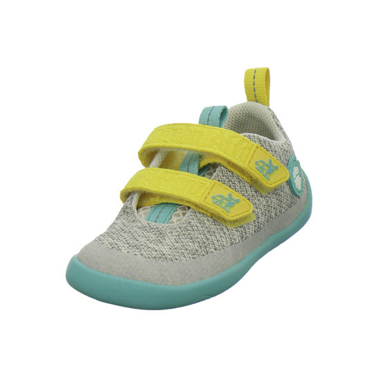 Affenzahn Halbschuhe Jungen Knit Happy Hellgrau