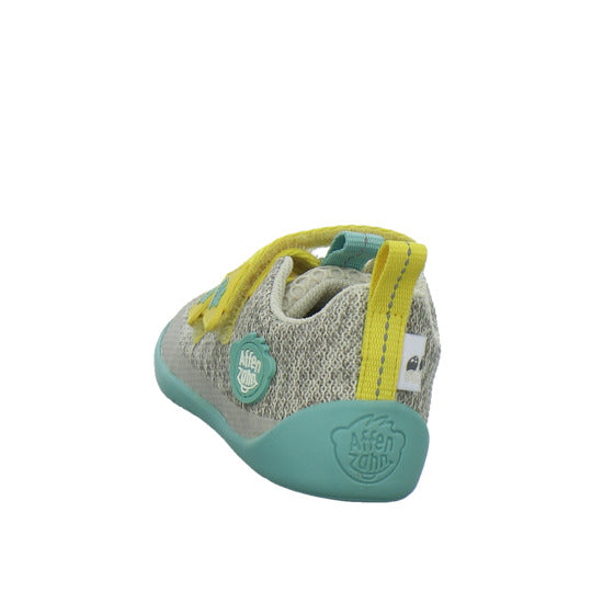 Affenzahn Halbschuhe Jungen Knit Happy Hellgrau