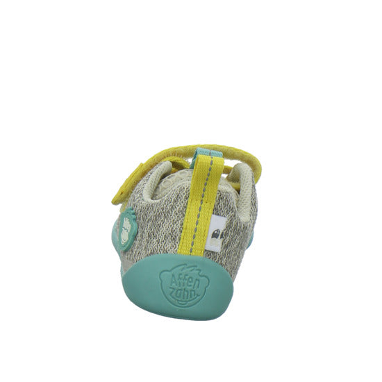Affenzahn Halbschuhe Jungen Knit Happy Hellgrau