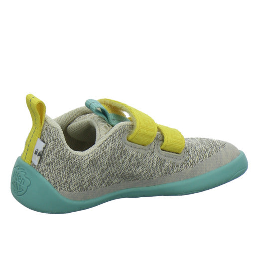 Affenzahn Halbschuhe Jungen Knit Happy Hellgrau