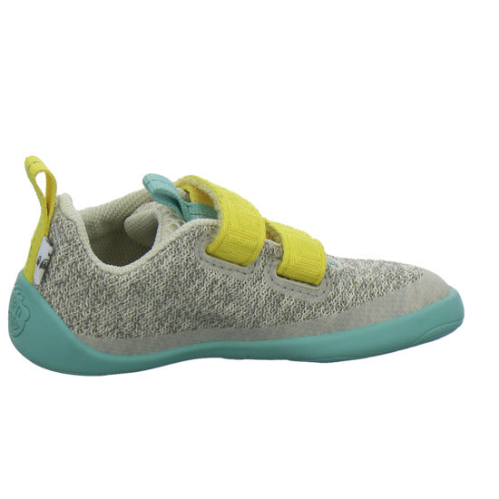 Affenzahn Halbschuhe Jungen Knit Happy Hellgrau