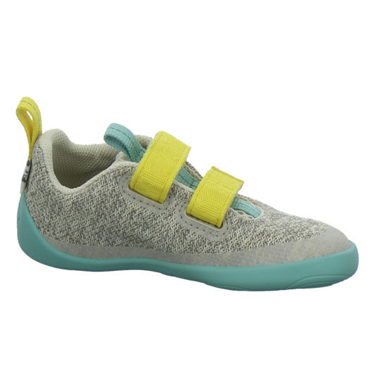 Affenzahn Halbschuhe Jungen Knit Happy Hellgrau