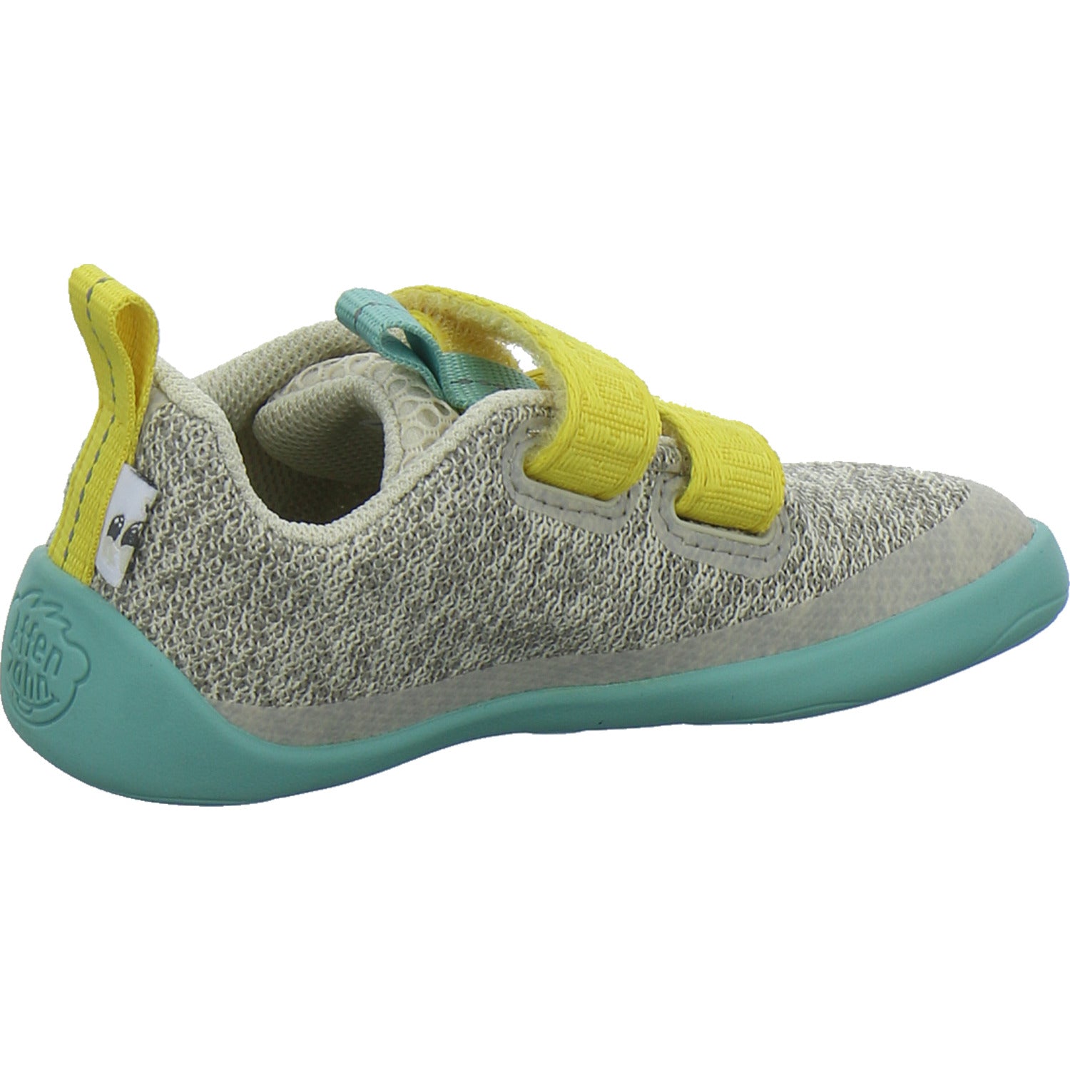 Affenzahn Halbschuhe Jungen Knit Happy Hellgrau