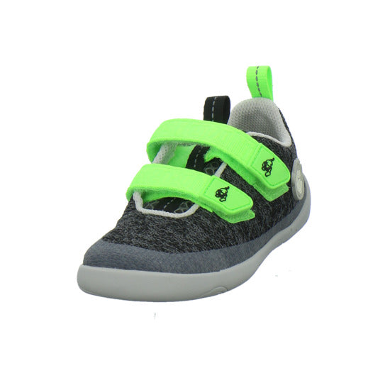 Affenzahn Knit Happy Halbschuhe Grau-kombi - 360° Ansicht