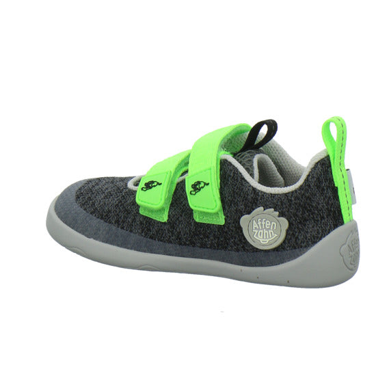 Affenzahn Knit Happy Halbschuhe Grau-kombi - 360° Ansicht