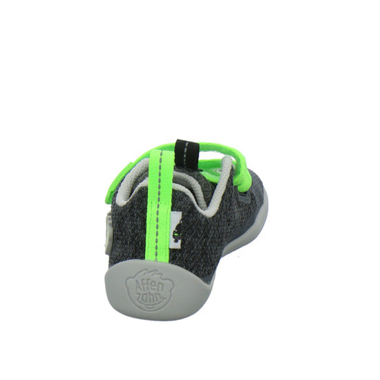 Affenzahn Knit Happy Halbschuhe Grau-kombi - 360° Ansicht